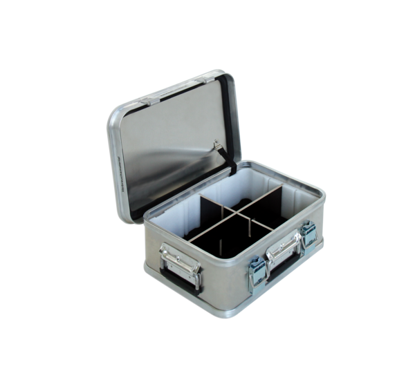 Case with partitioning system and "consumables" lettering, size 4 | © MUNK GmbH Case with partitioning system "consumables" | © MUNK GmbH