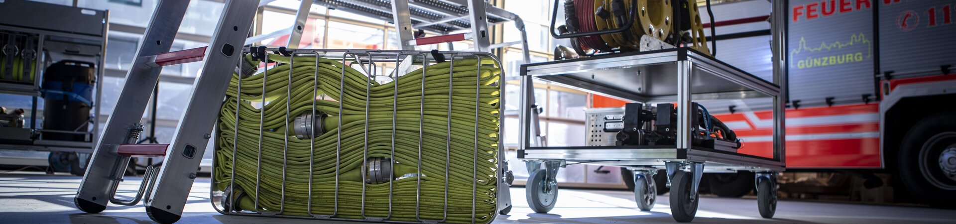 Rescue equipment in the fire station | © MUNK GmbH