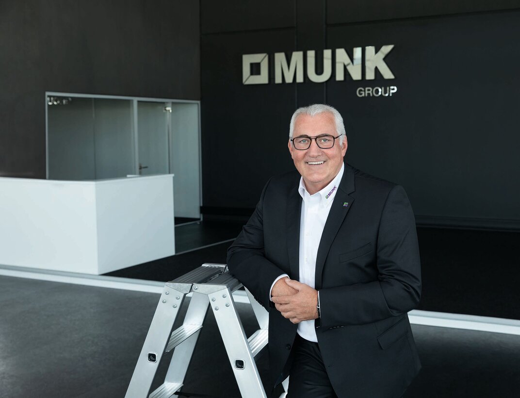 Ferdinand Munk, Inhaber und Geschäftsführer der Munk Group, freut sich über ein erfolgreiches Geschäftsjahr 2022. | © MUNK GmbH